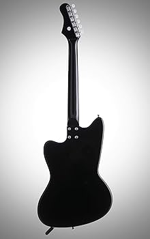 Amazon | Silvertone Classic 1478 BK エレキギター, Gloss black